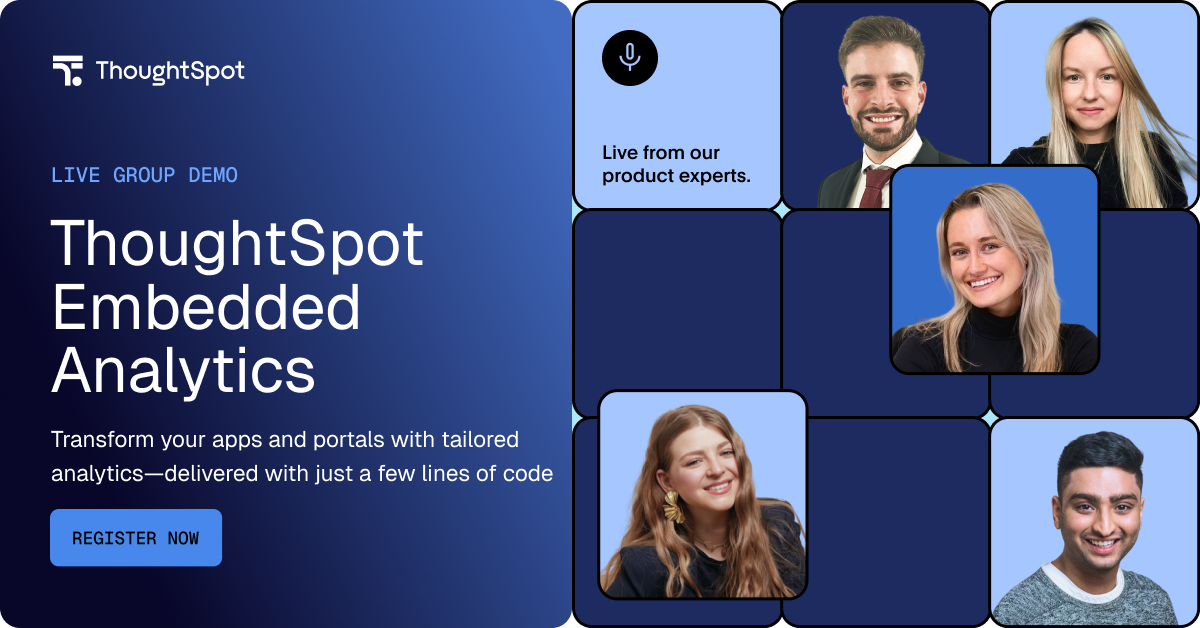 Meet ThoughtSpot Embedded