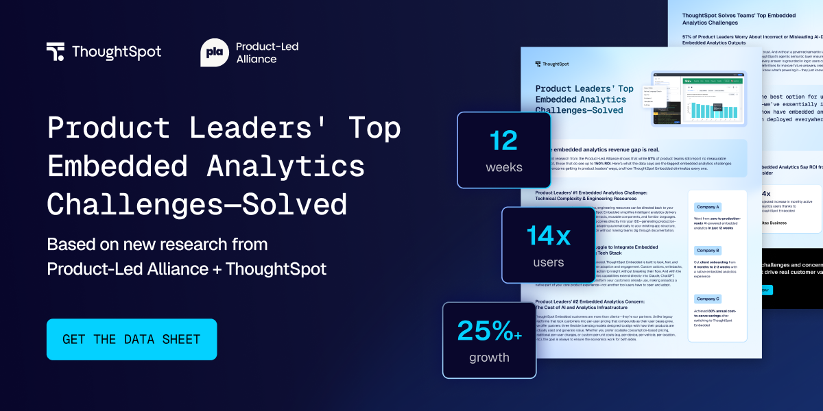 Top Embedded Analytics Challenges, Solved | ThoughtSpot